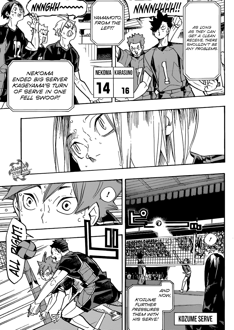Haikyuu!!, Chapter 311 image 08